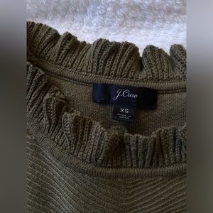 JCREW VINTAGE Olive Green Sweater